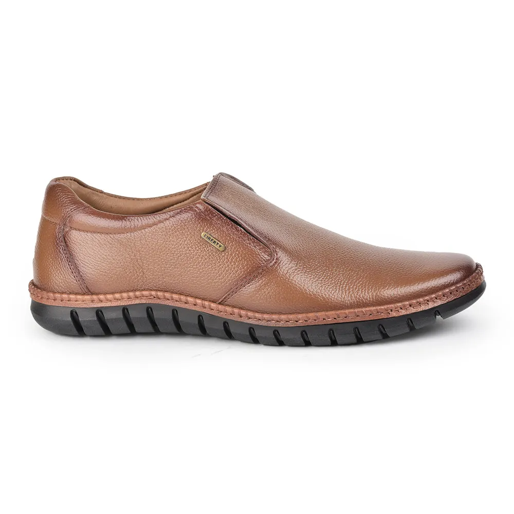 Fortune (TAN) Casual Slip on Shoes For Men BRL-11 By Liberty Soft Sole