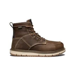 Light sandals Women's San Jose 6" Waterproof Boot (Aluminum Toe)  |  Cascade Brown/Gum