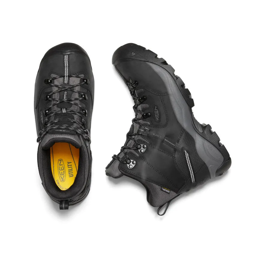 Relaxation Sandals Men's Pittsburgh Energy 6" Waterproof Boot (Carbon Toe)  |  Black/Forged Iron