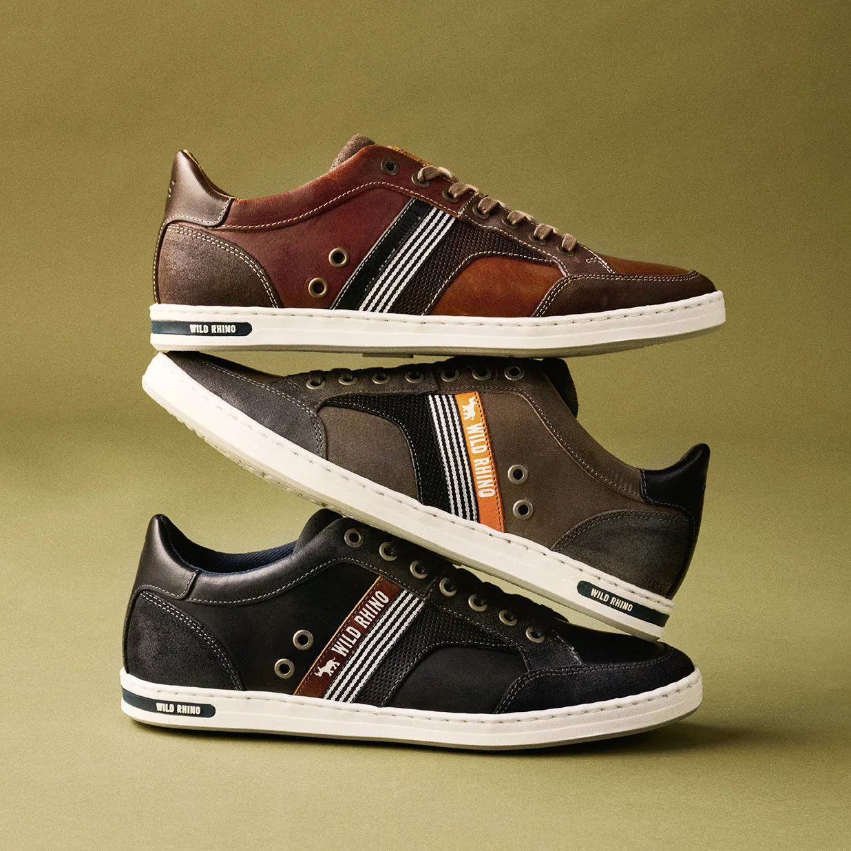 Purple Dream Clean Surface Brand Casual Shoes Tan