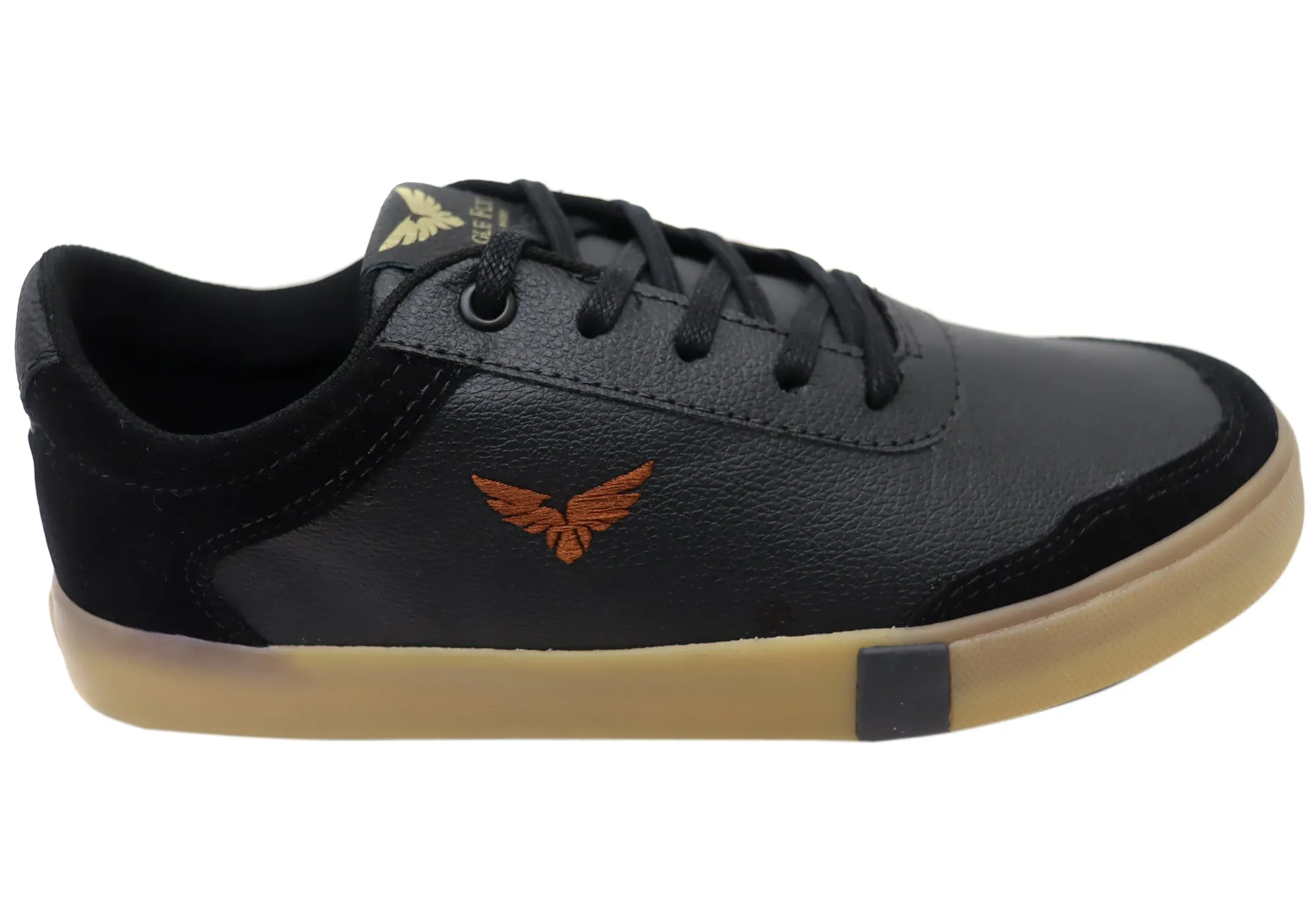Step Grip Toe Guard Eagle Fly Neil Mens Comfortable Lace Up Casual Shoes Made In Brazil