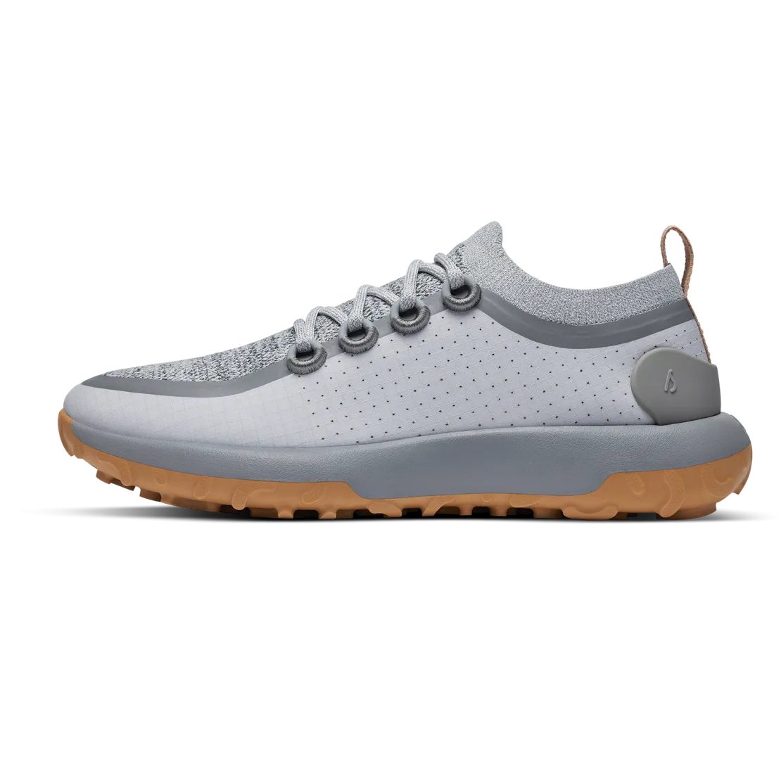 Women's Trail Runner - Medium Grey (Rugged Khaki Sole) - 1 Travel Essential athletic chic