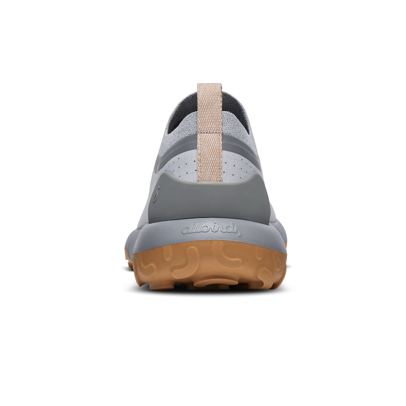 Odor control Women's Trail Runner - Medium Grey (Rugged Khaki Sole) - 1