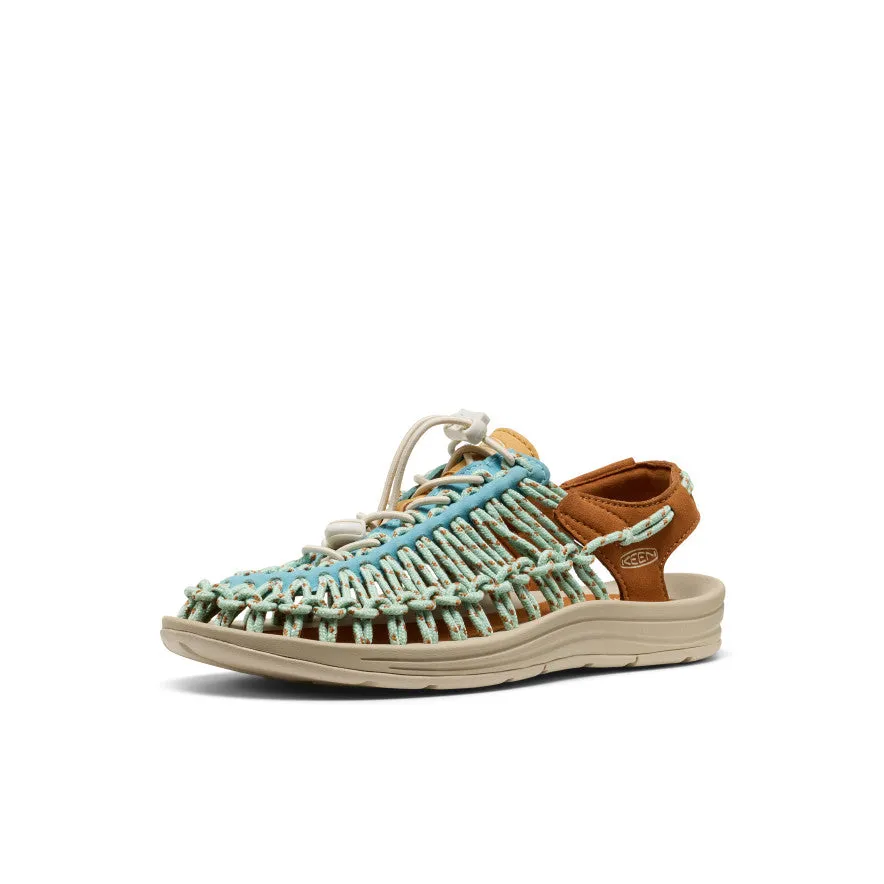 Versatile Design Women's UNEEK Sneaker  |  Milky Blue/Roasted Pecan