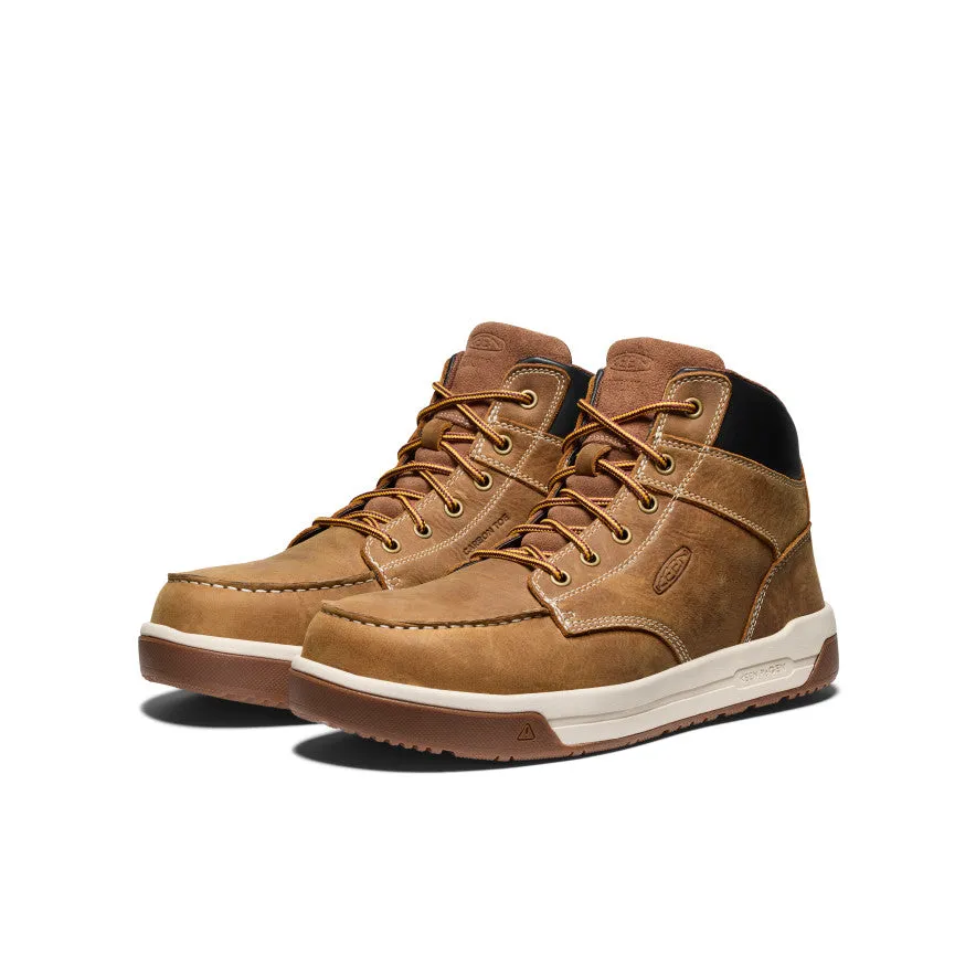Heel Strap Men's Gibson Boot (Carbon Toe)  |  Belgian/Gum