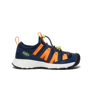 Beach - friendly kids' shoes Trendy kids' shoes Little Kids' Motozoa Sneaker  |  Naval Academy/Bright Marigold
