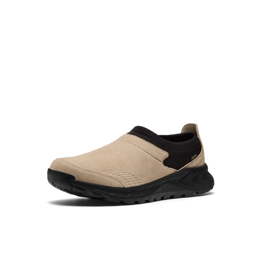 Impact Support Men's TTS Moc Waterproof Sneaker  |  Safari/Black