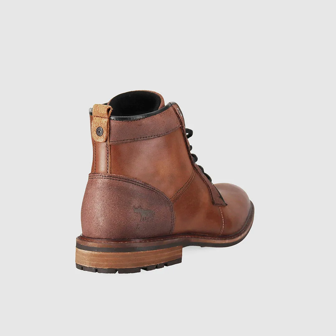 Travel Light Mid Cut Tyler Lace Up Boots Brown