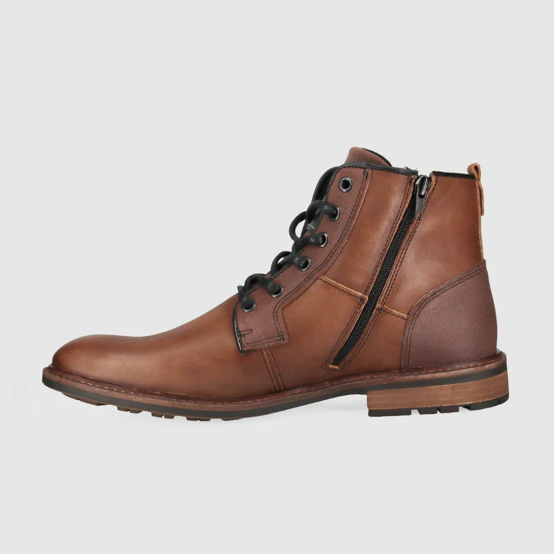 day trip Anti   Odor Tyler Lace Up Boots Brown