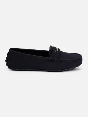 Versatile Comfort Shoes Women's Black Soft & Premium Loafers (IU2002)