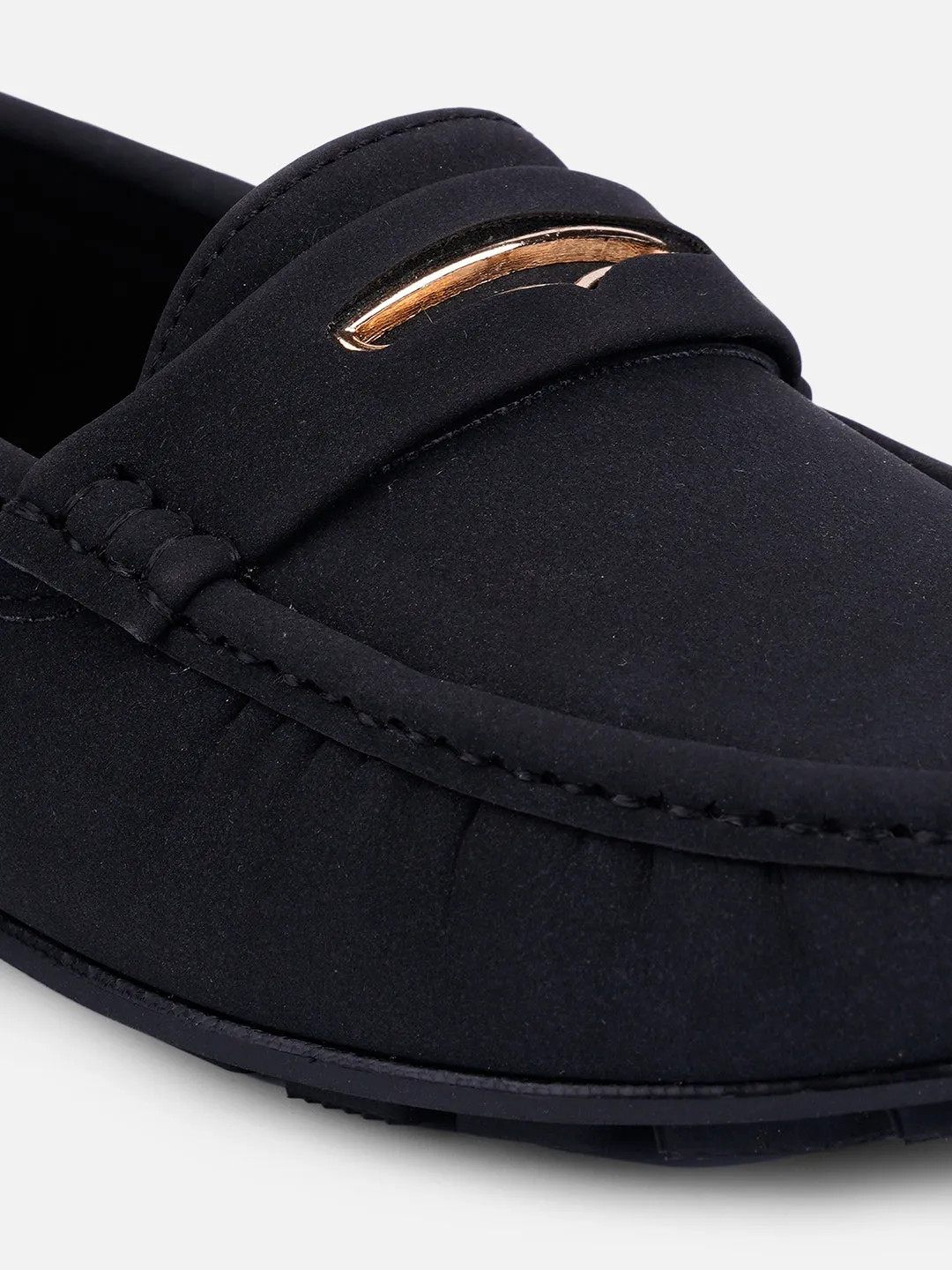Women's Black Soft & Premium Loafers (IU2002) Slow Jog