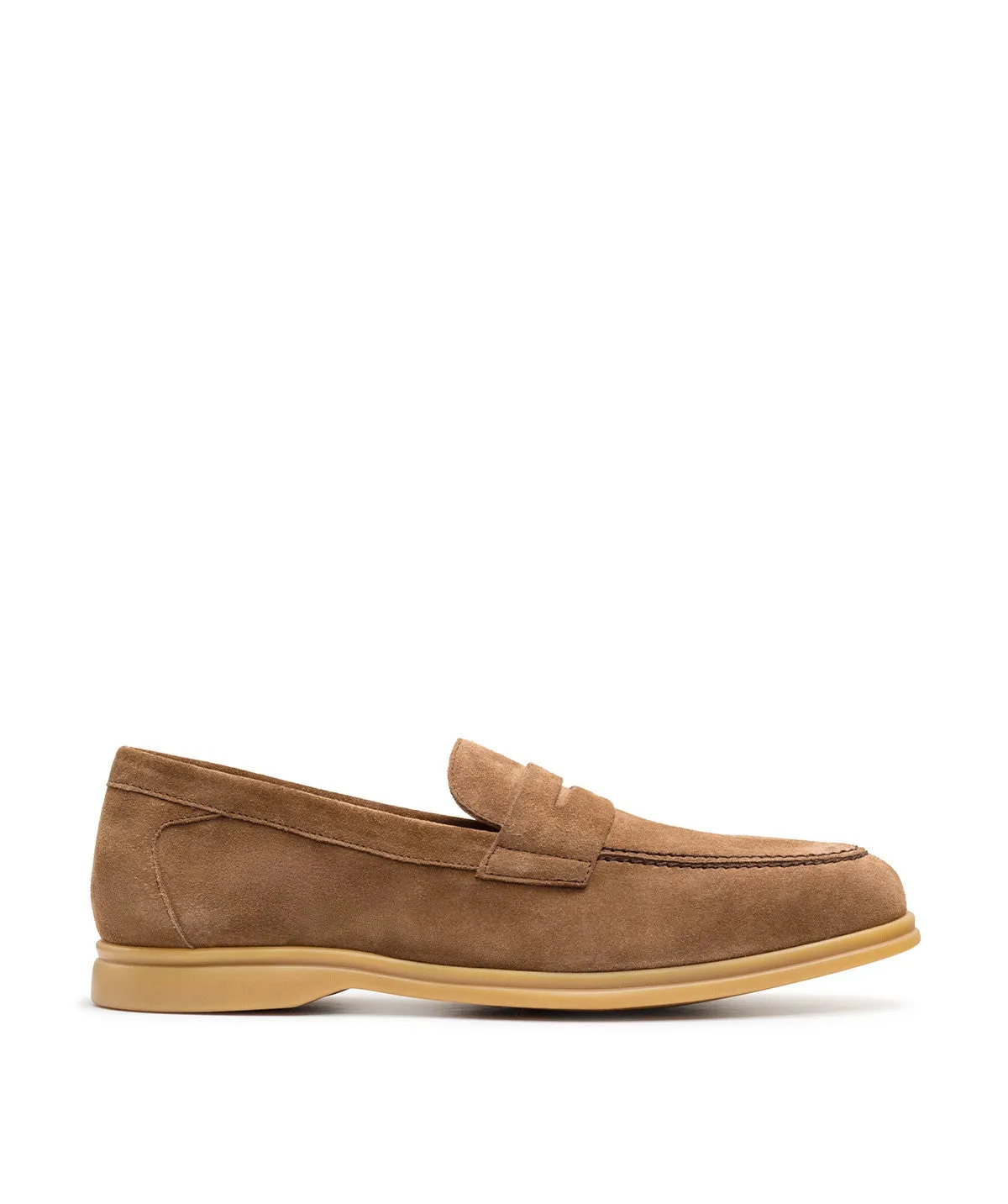 Mocassin PORTOBELLO Daim Noisette Cushioned Walk