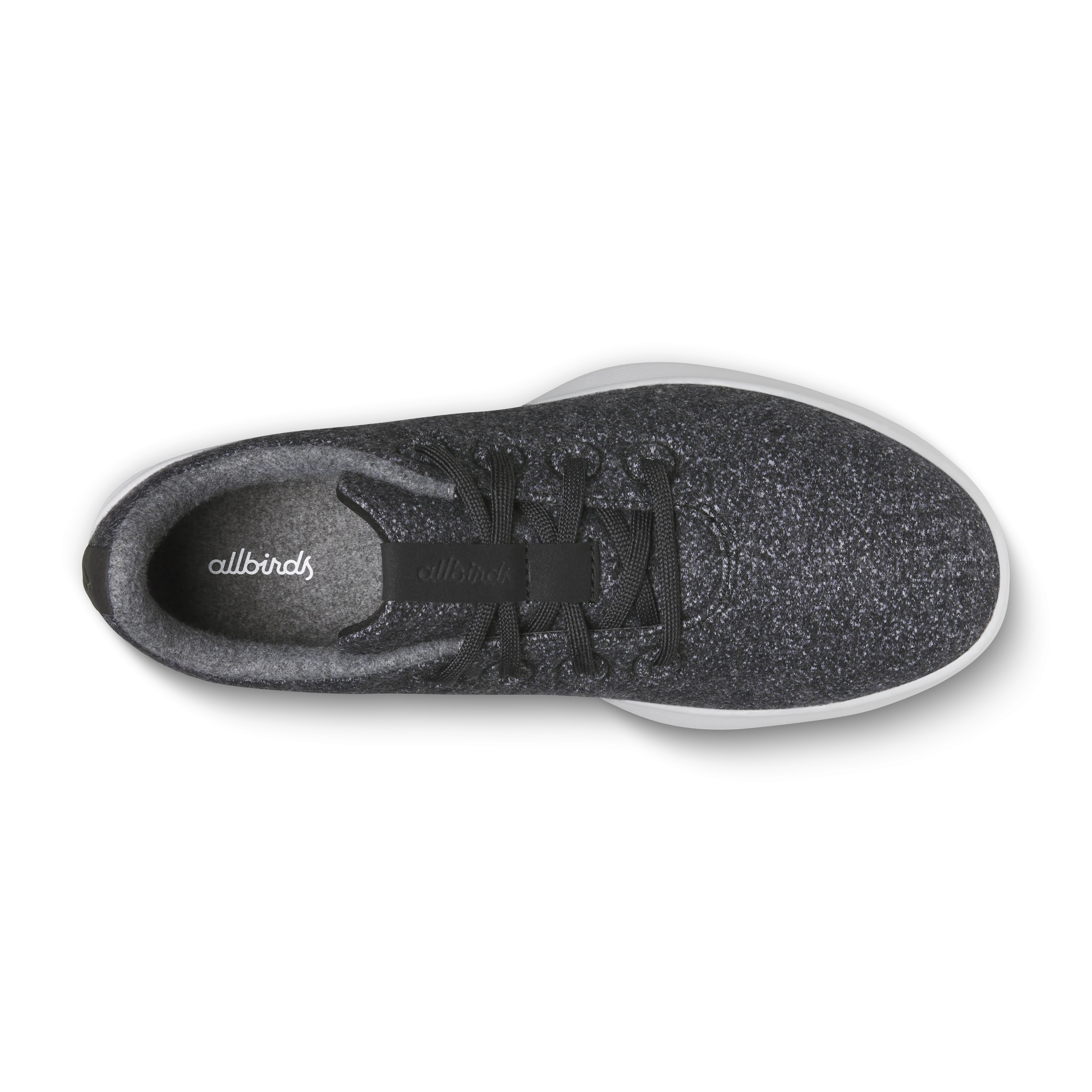 Women's Wool Runner NZ - Dark Grey (Light Grey Sole) Versatile Pair Ergonomic Heel Cup