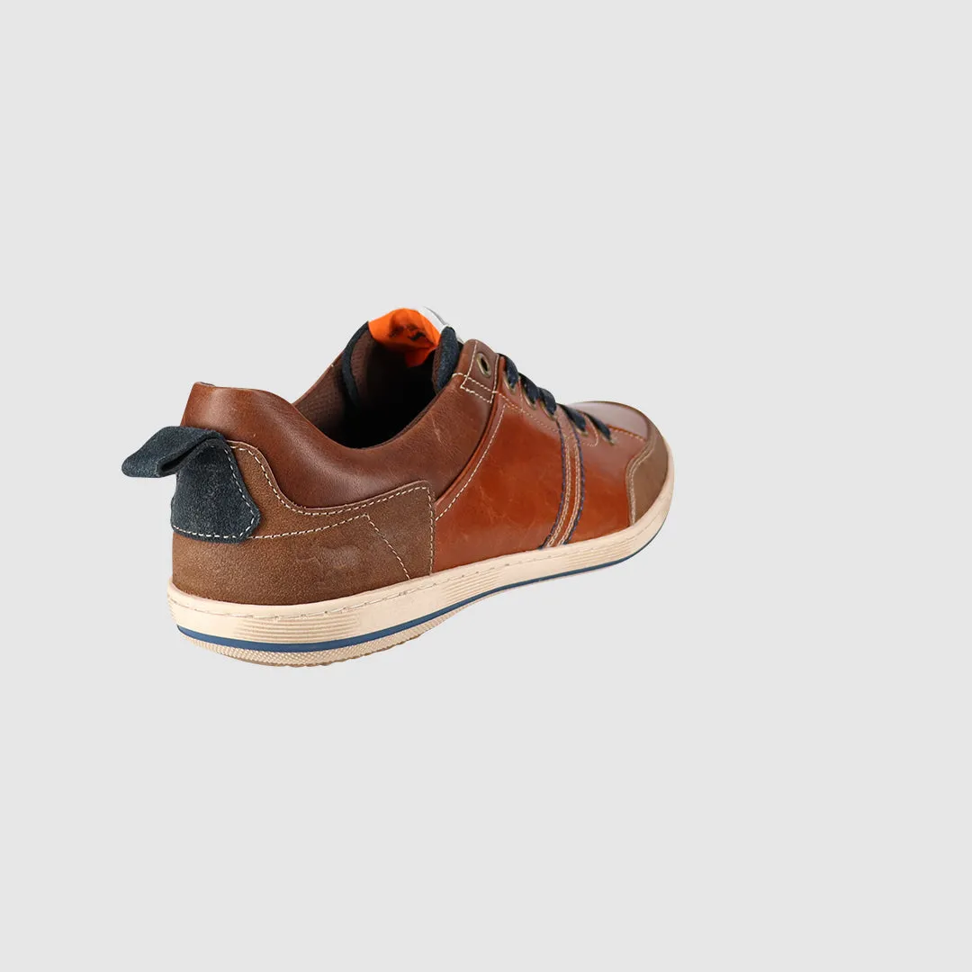 Zip Up Style Calibre Casual Shoes Tan