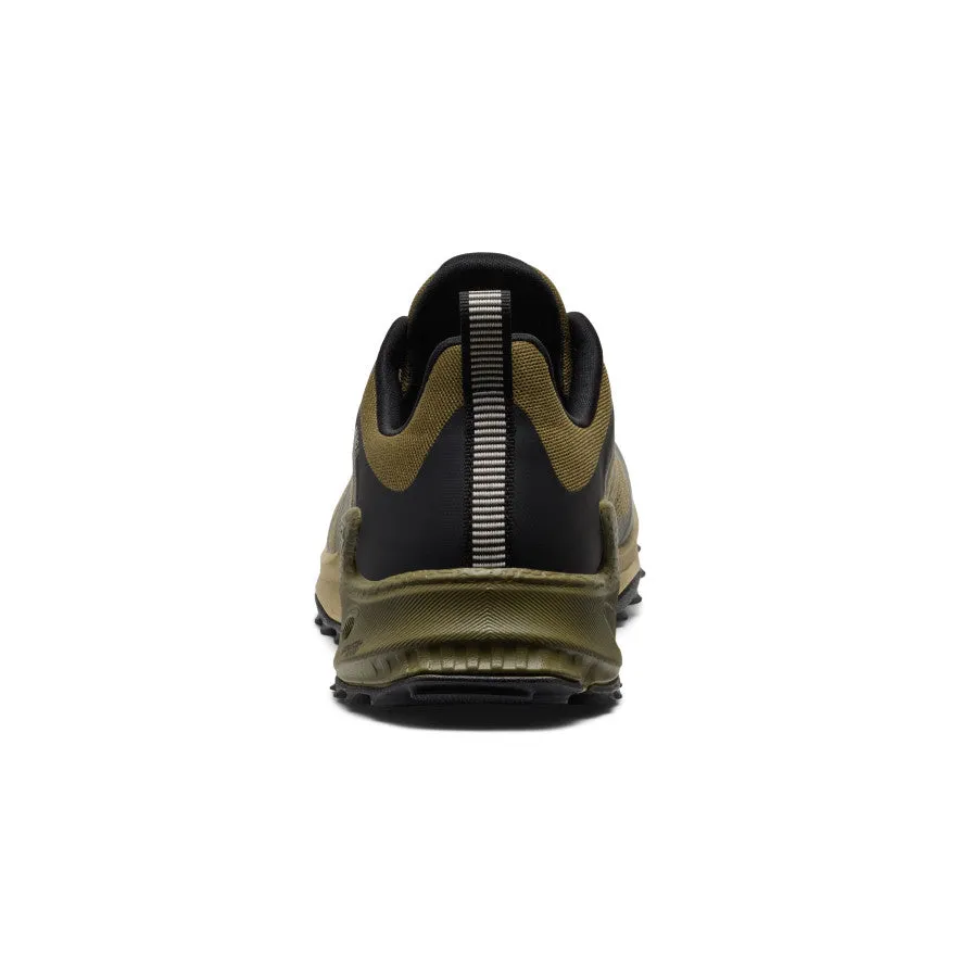 Men's Zionic NXT Waterproof Hiking Shoe  |  Martini Olive/Lemon Curry Foam Lining Trail Running Fire Red