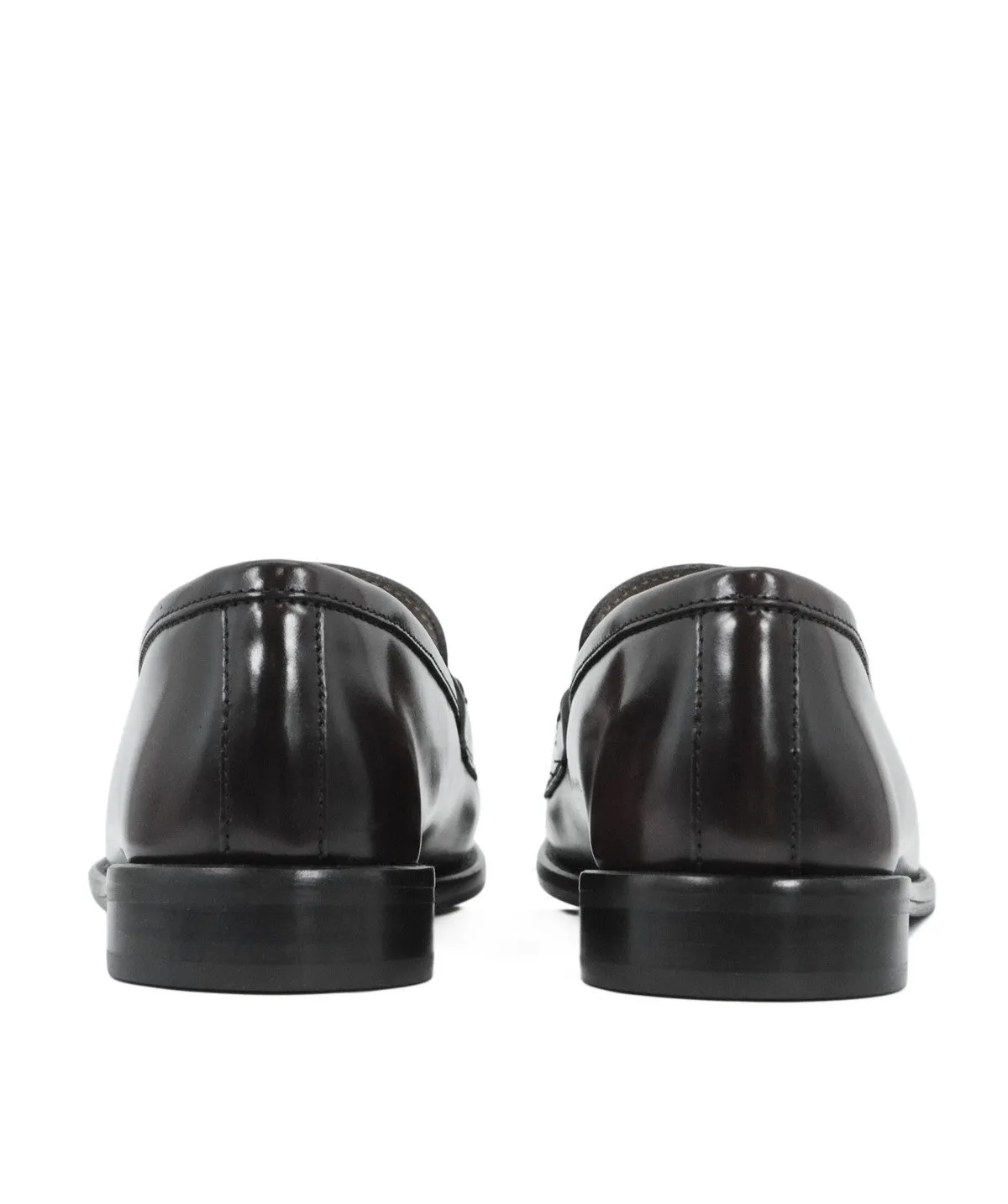 Romantic Fit Narrow Shape Mocassins LOUISE Noir