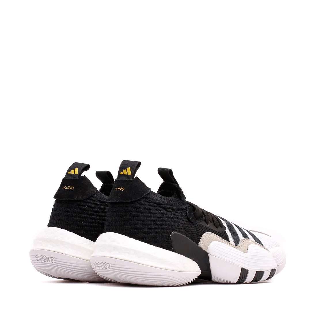 Adidas Basketball Men Trae Young 2 Black White H06477 Mind Ease Arch Support Daily Walk