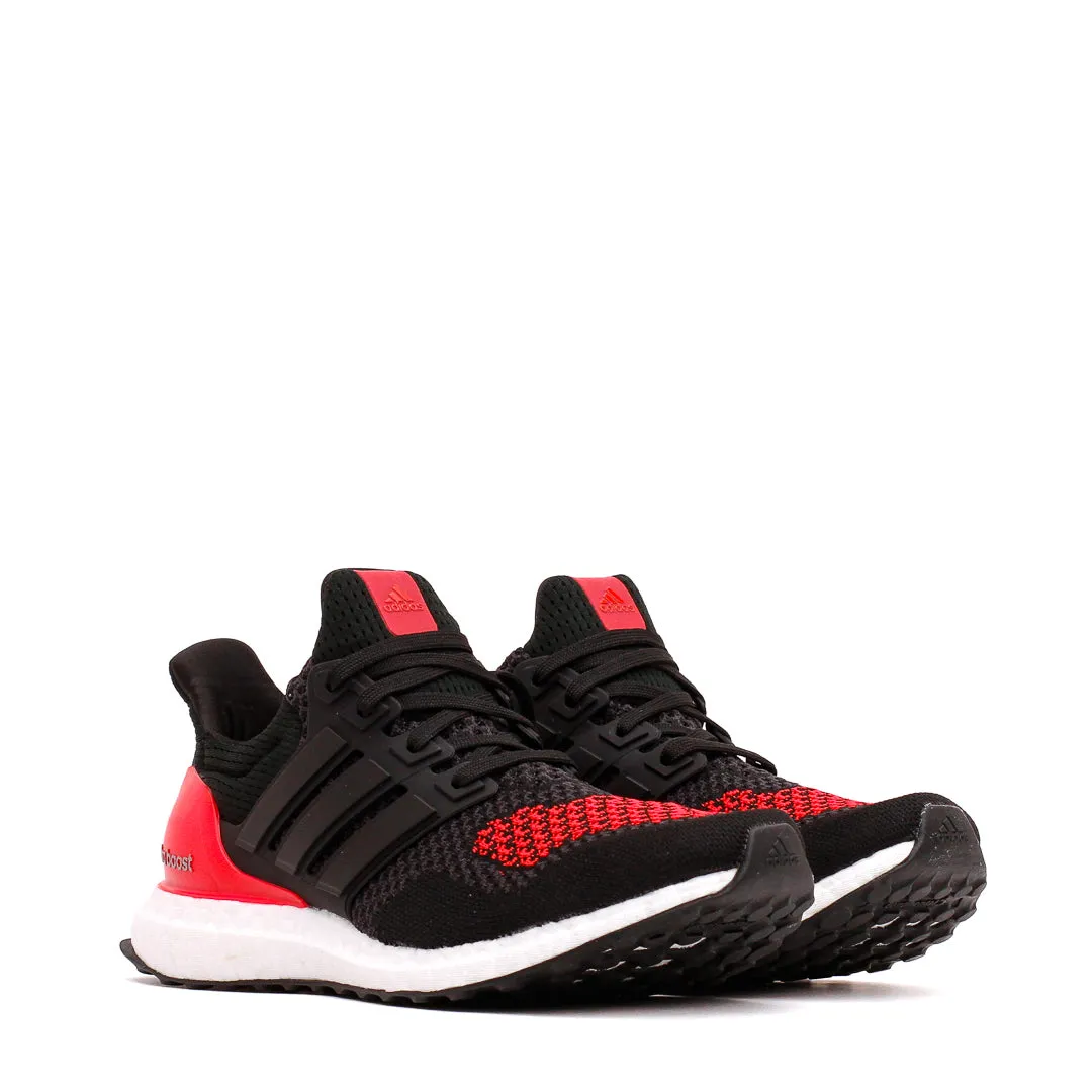 Adidas Men Ultraboost 1.0 Core Black Lucid Red JQ2272 Wet Grip