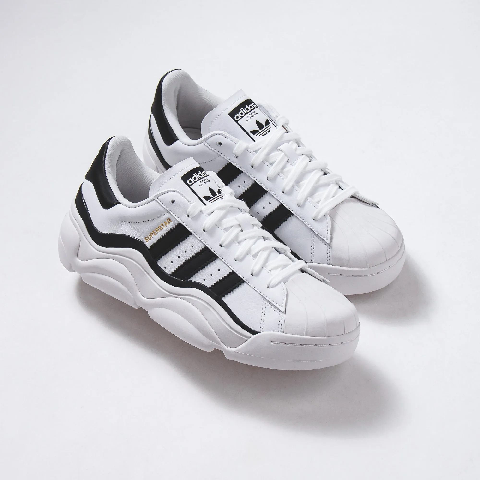 Timeless Fit Adidas Originals Women Superstar Millencon White Black HQ9018
