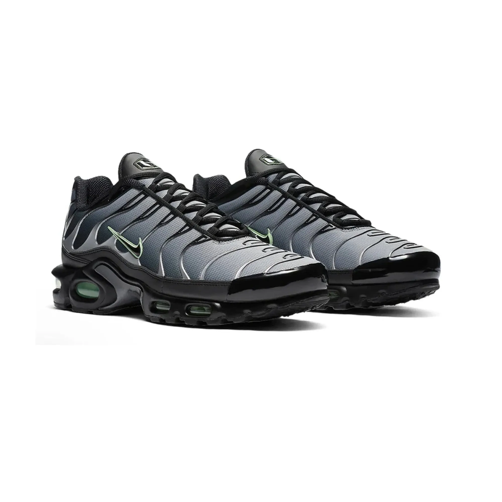 Padded Comfort Standing Workers Leather Upper Air Max TN Plus 'Particle Grey Vapour Green'