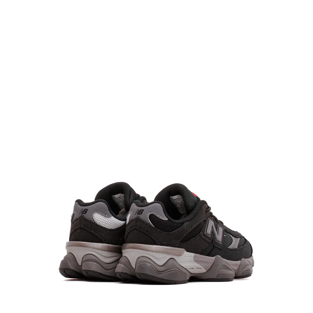 New Balance Kids 9060 Black (TD) IV9060BK Play Hard Comfort Step