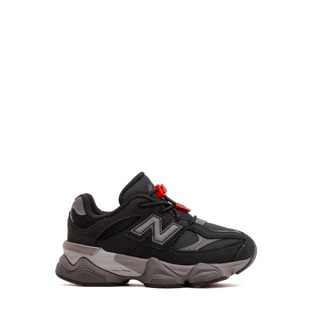 Durable Build Weekend Errands New Balance Kids 9060 Black (TD) IV9060BK