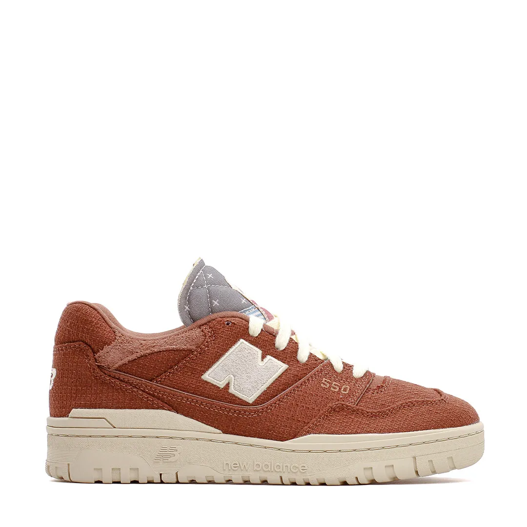 New Balance Men 550 Pecan/Crimson BB550THB Stable construction Comfort Platform