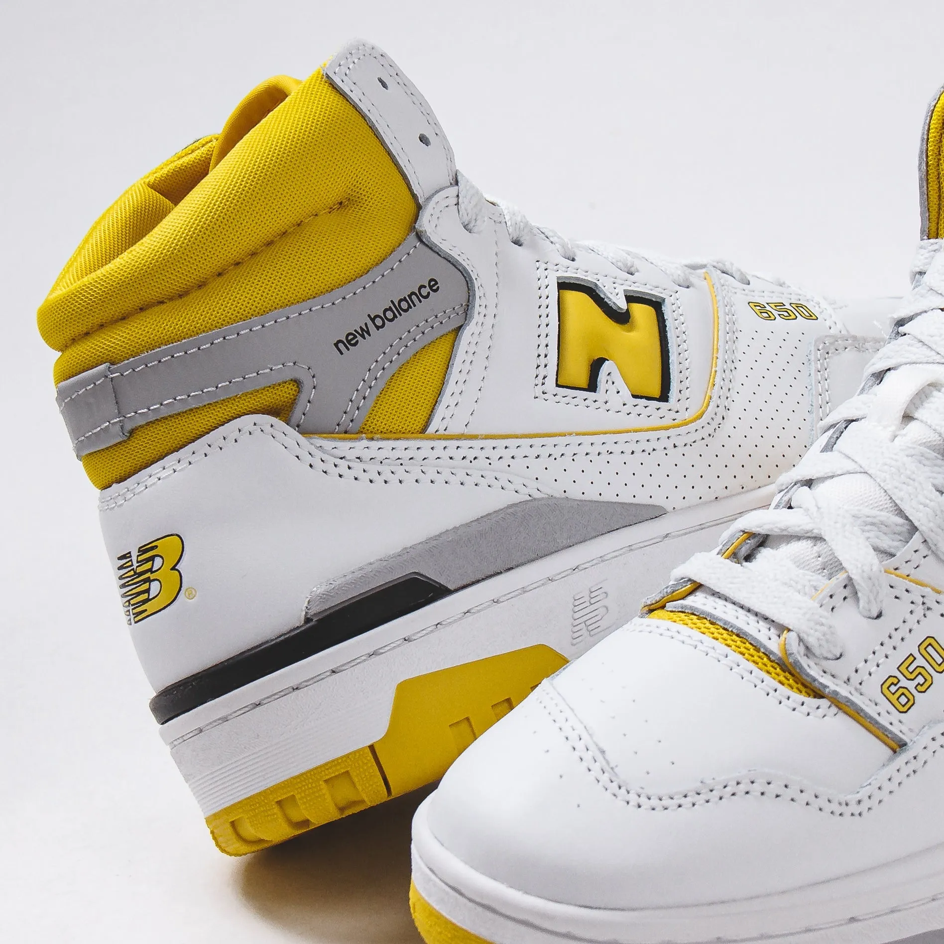 New Balance Men 650R White BB650RCG Cold Safe Wide fit