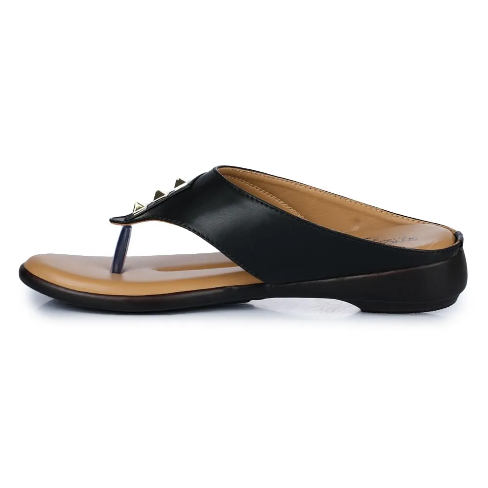 Senorita Casual (Black) Slipper For Women LAF-905 By Liberty Stride Bold Everyday