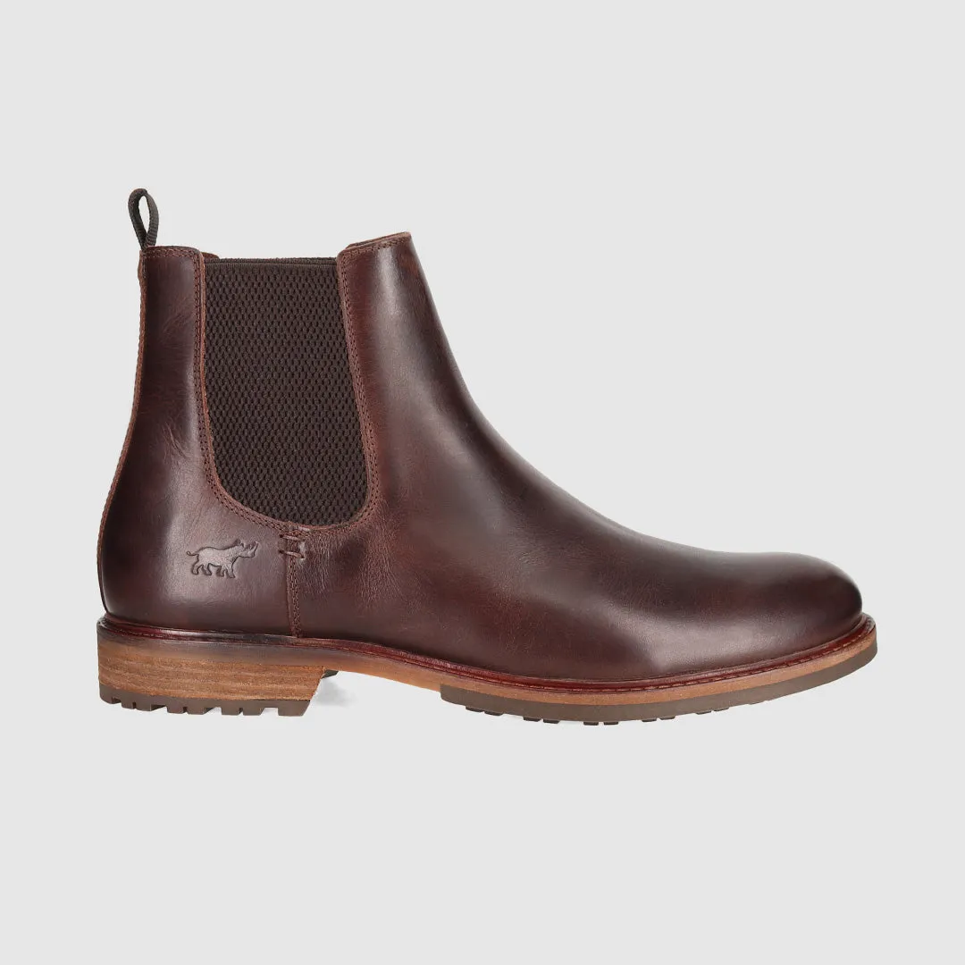 Anti Odor Daily Walks No Laces Bern Chelsea Boots Dark Brown