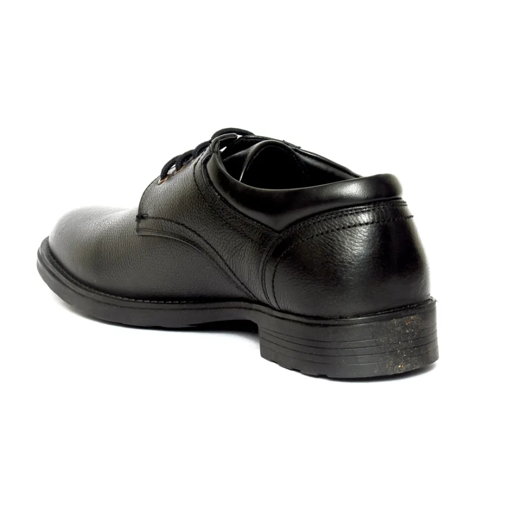 Healers Formal Black Lace-Up Derby Shoes For Men GAS-C17 By Liberty Comfortable ankle support Memory Foam