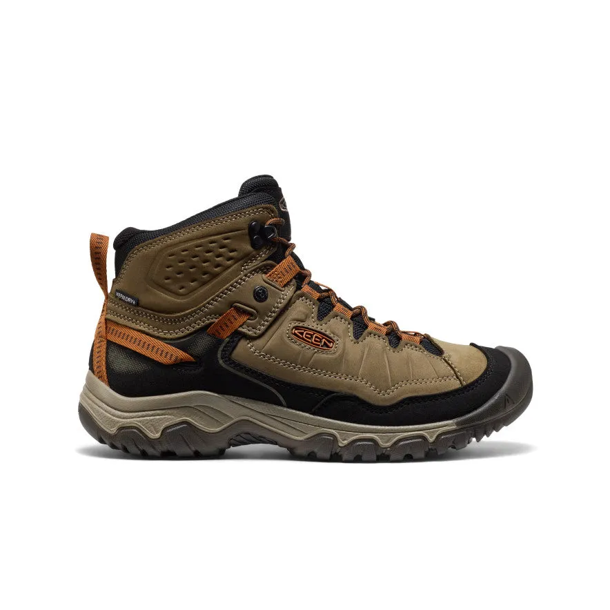 Men's Targhee IV Waterproof Hiking Boot  |  Sea Turtle/Roasted Pecan Teen Edge