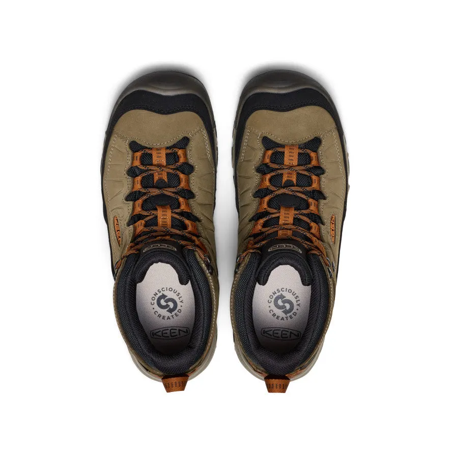 Long   Lasting Men's Targhee IV Waterproof Hiking Boot  |  Sea Turtle/Roasted Pecan