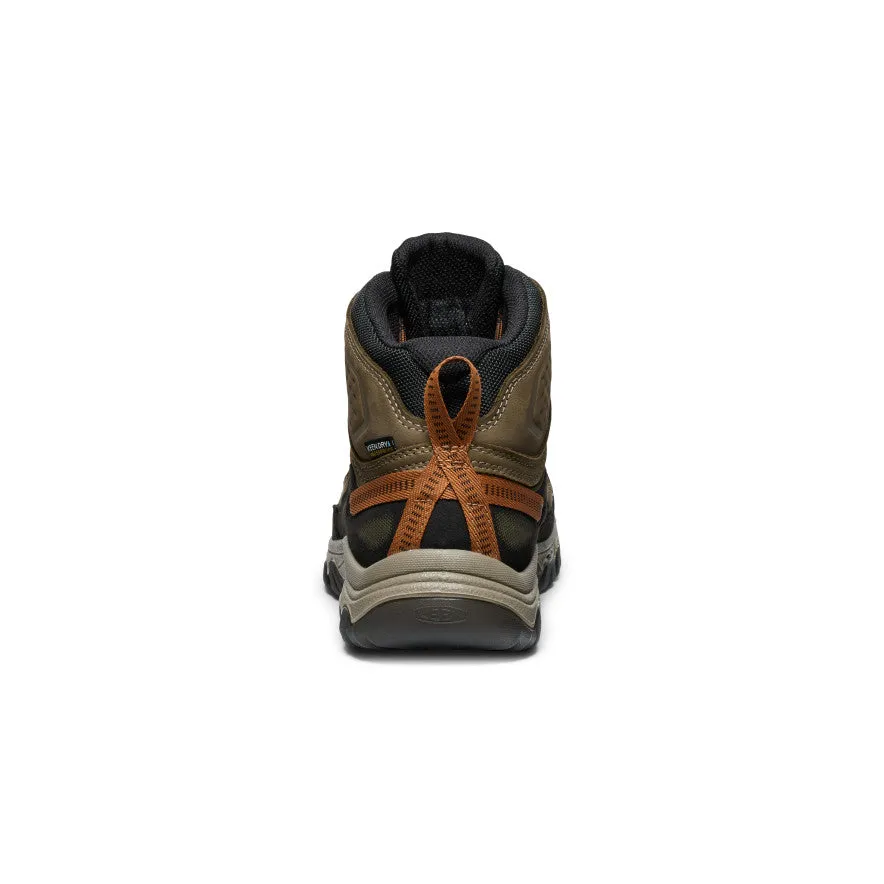 Men's Targhee IV Waterproof Hiking Boot  |  Sea Turtle/Roasted Pecan Anti Bacterial Easy To Clean