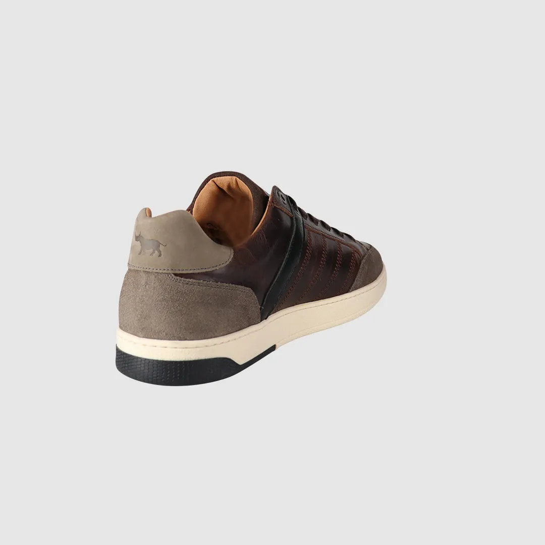 Crisp Casual Shoes Dark Brown Family Hike