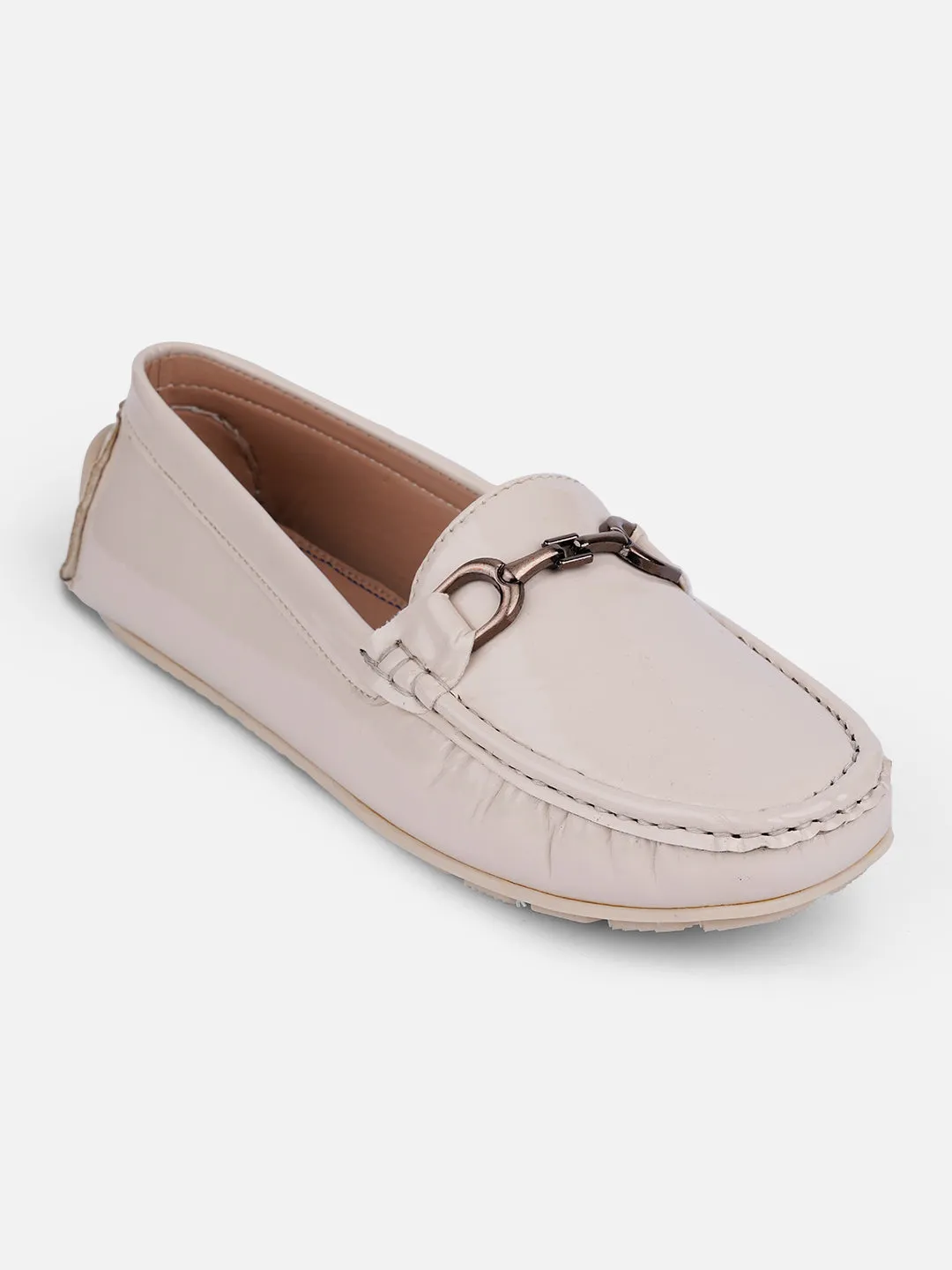 Women's Cream Soft & Flexy Loafers (IU2006) Valley Hike