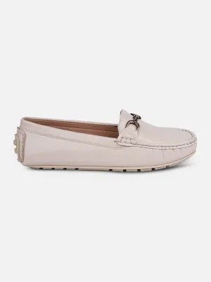 Women's Cream Soft & Flexy Loafers (IU2006) Urban Movement