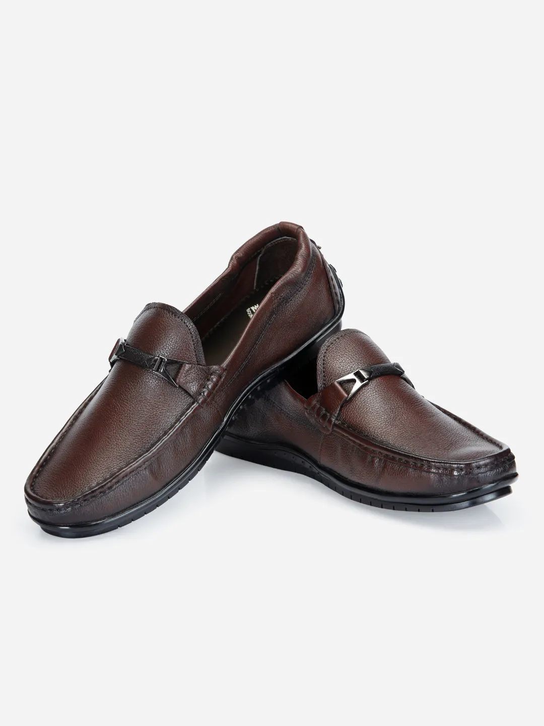 Comfort Heel Flexible Fit Busy Professionals Men's Wine All Day Comfort Casual Loafer (ID1060)