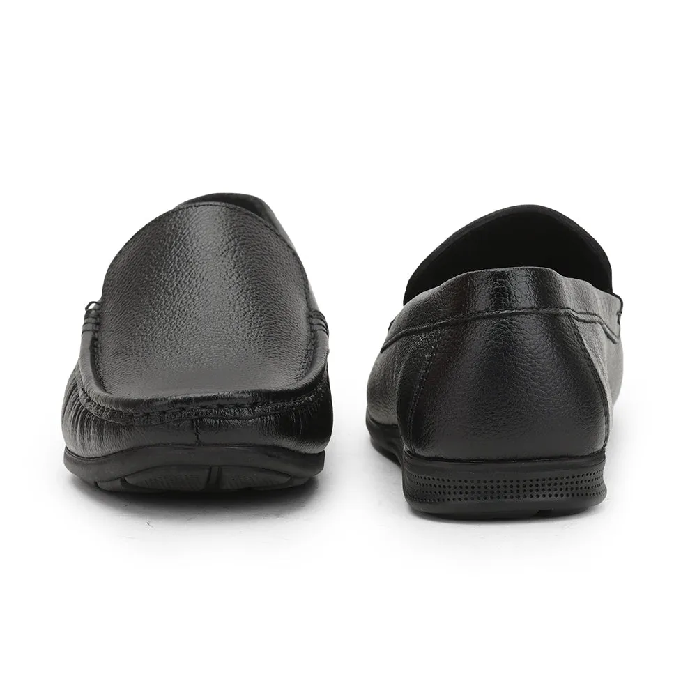 Fortune (Black) Casual Loafer Shoes For Men HOL-106 By Liberty Mark Guard Premium Material