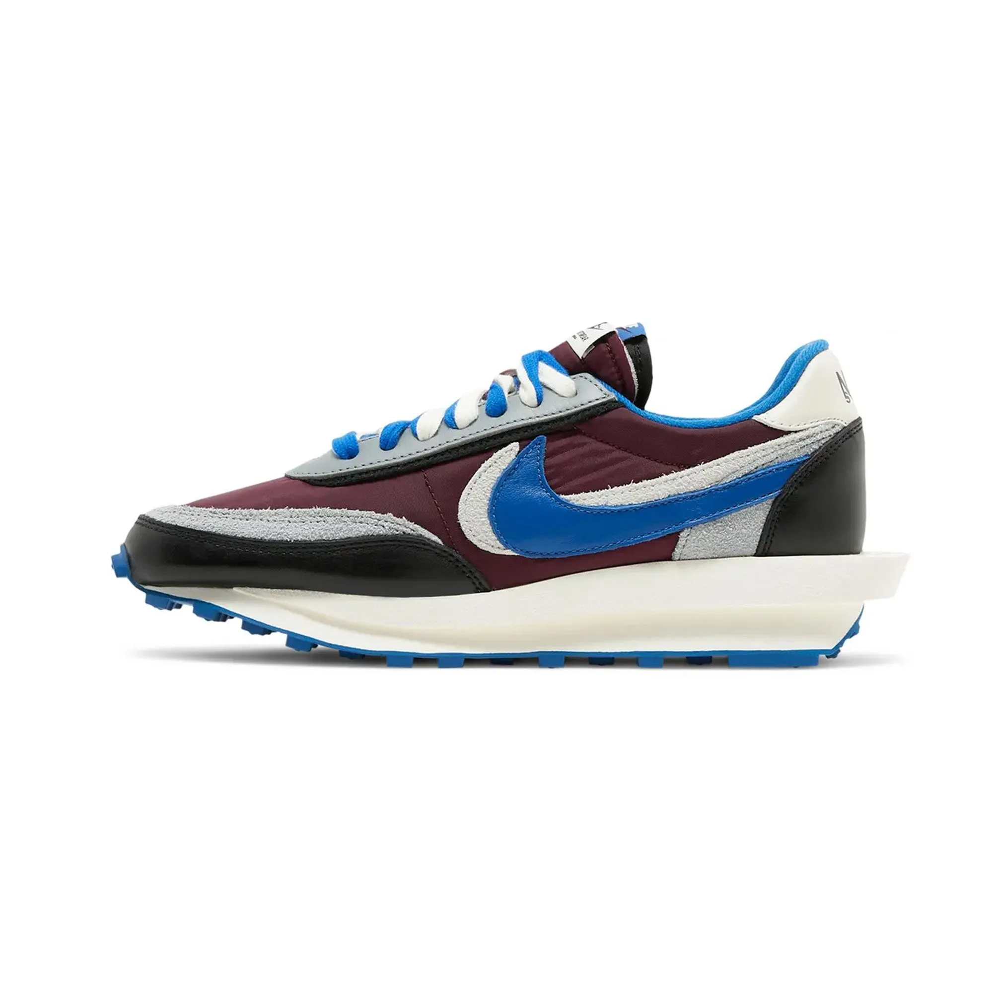 Fire Red Nike LDWaffle x Sacai x Undercover 'Night Maroon Team Royal'