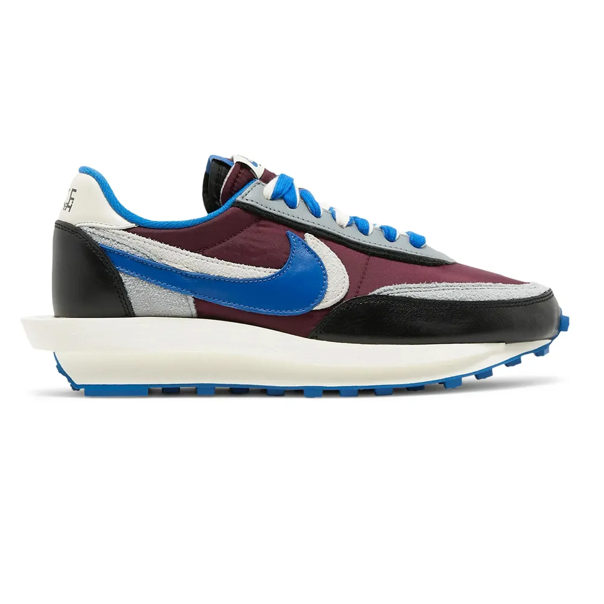 Couple Pair Nike LDWaffle x Sacai x Undercover 'Night Maroon Team Royal'
