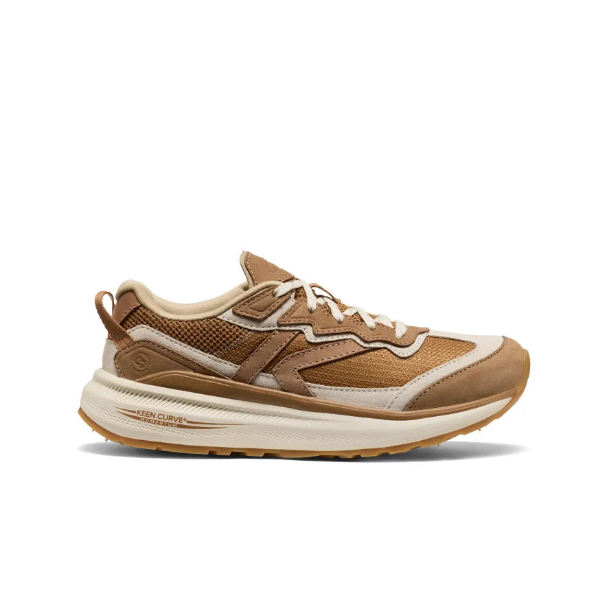 Sporty Design Women's WK500 Leather Walking Shoe  |  Cornstalk/Safari