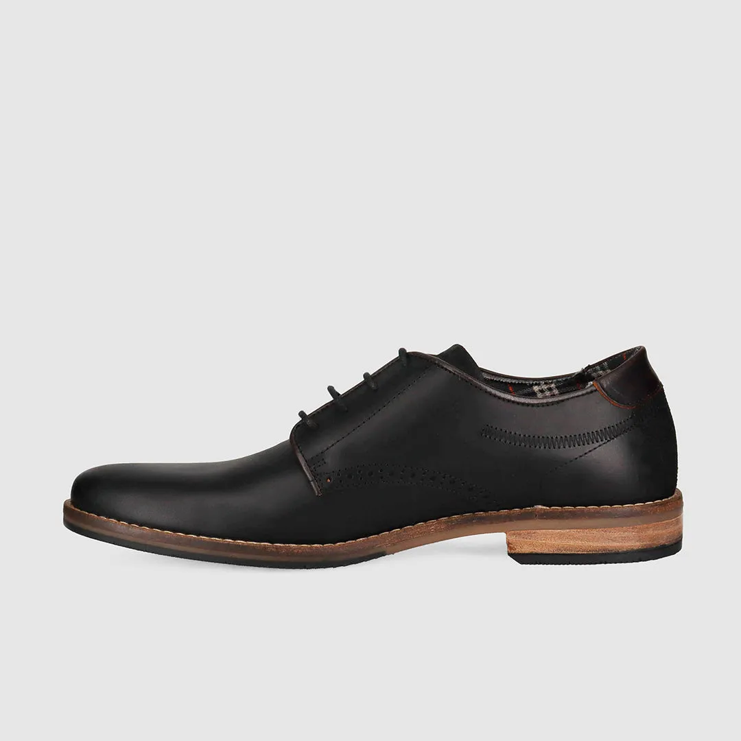 party mode Ergonomic Design Greco Dress Shoes Black