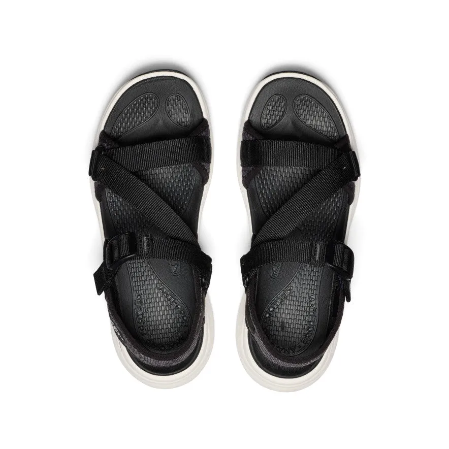 Women's Leiki Open-Toe Sandal  |  Black/Star White Casual Comfort Cozy Foot Step