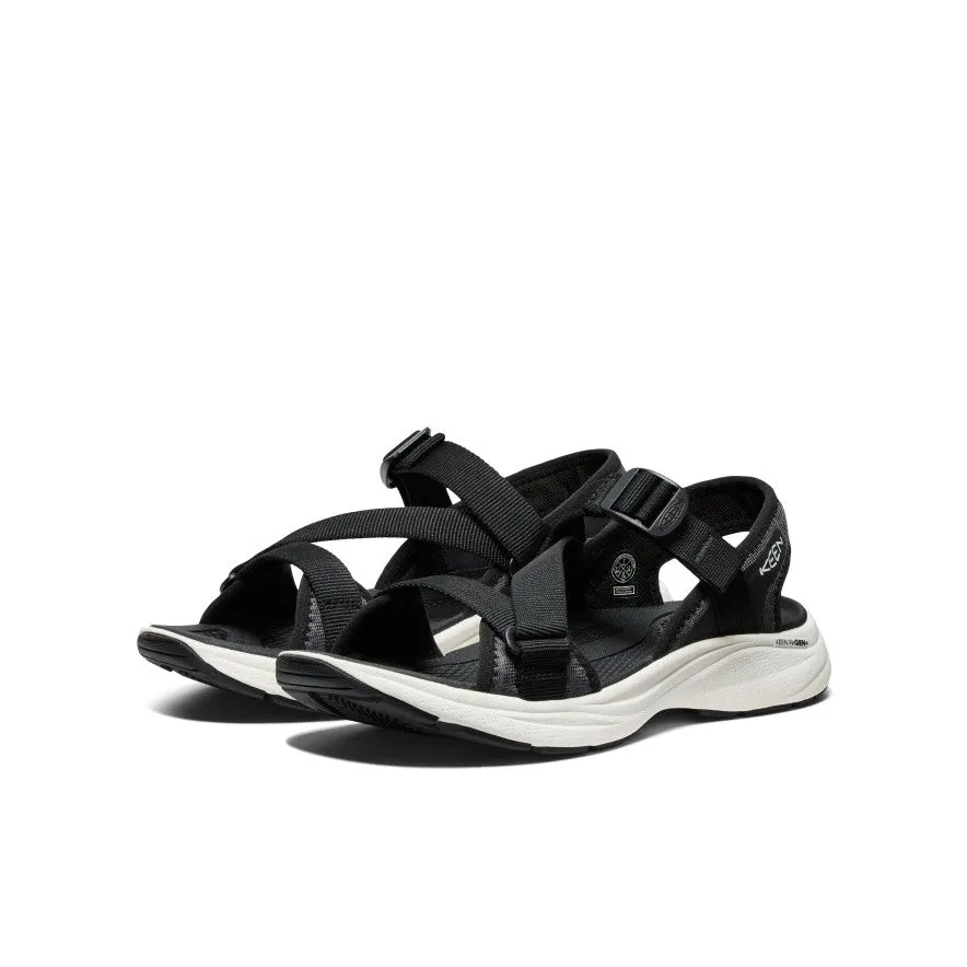 Women's Leiki Open-Toe Sandal  |  Black/Star White Torsion Plate
