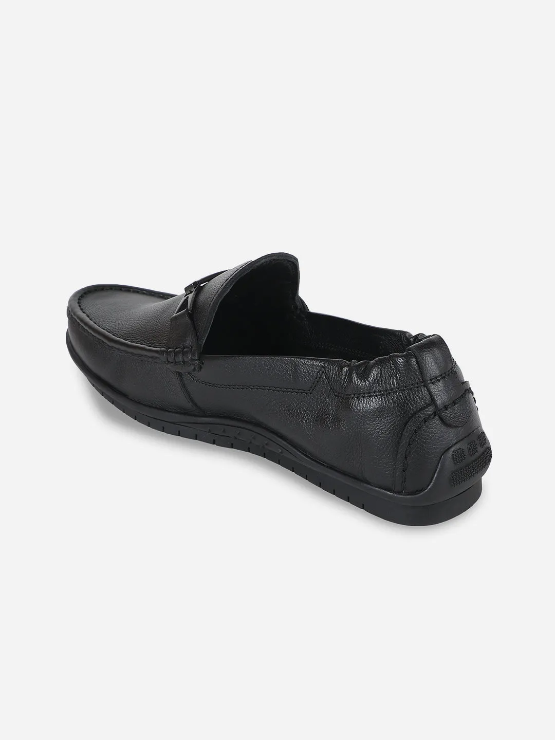 Durable Fabric Men's Black All Day Comfort Casual Loafer (ID1060)
