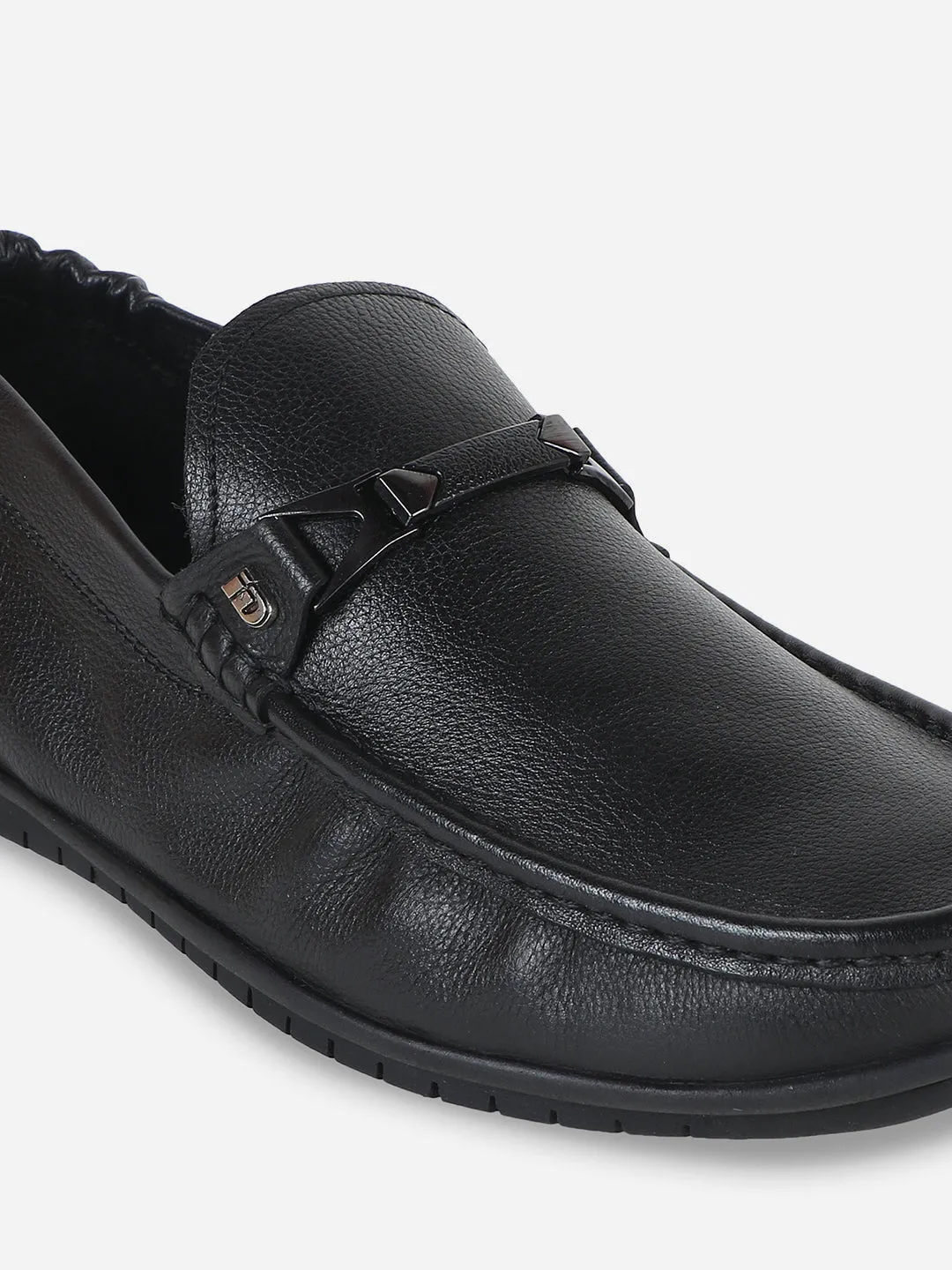 Stone Glam Power Base Men's Black All Day Comfort Casual Loafer (ID1060)