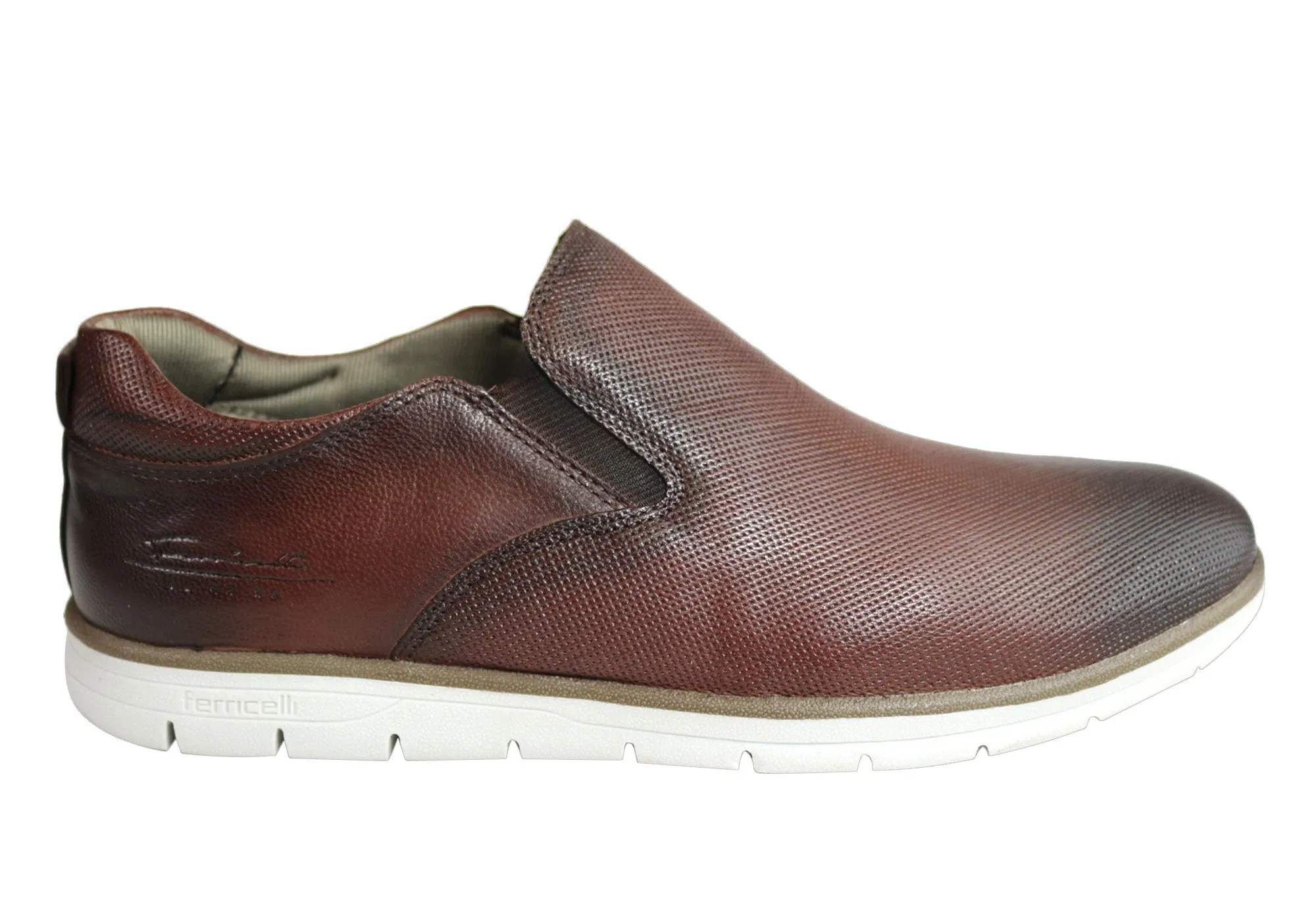 Ferricelli Pauly Mens Leather Dress Casual Shoes Made In Brazil Mono Mood