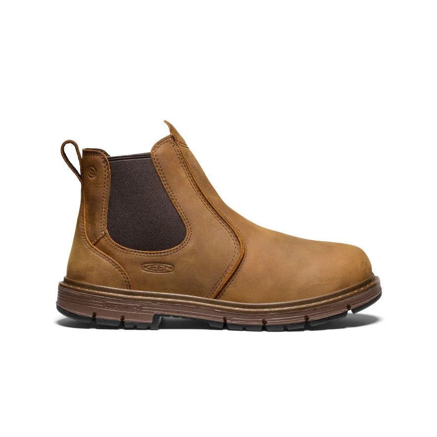 Easygoing Footwear Men's San Jose Chelsea 90 Heel Boot (Soft Toe)  |  Belgian/Gum