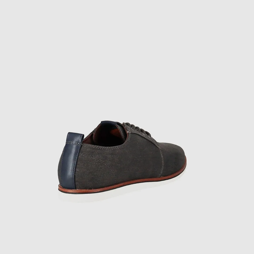 Comfy Journey Elastic Band Rush Casual Shoes Charcoal